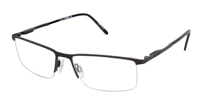 C02 Black Tlg NU015 Titanium Eyeglasses.