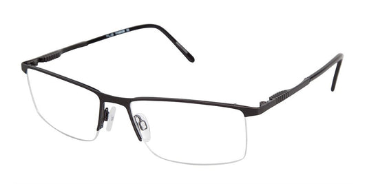 C02 Black Tlg NU015 Titanium Eyeglasses.