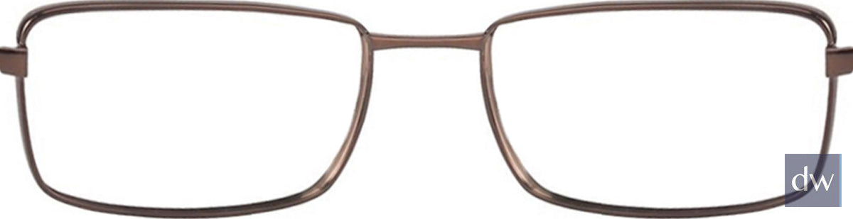 C02 Brown Tlg NU017 Titanium Eyeglasses.