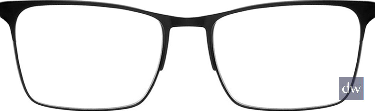 C01 Mt Black Tlg NU028 Titanium Eyeglasses.