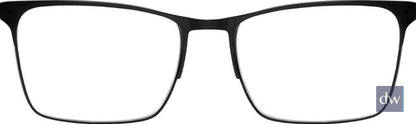 C01 Mt Black Tlg NU028 Titanium Eyeglasses.