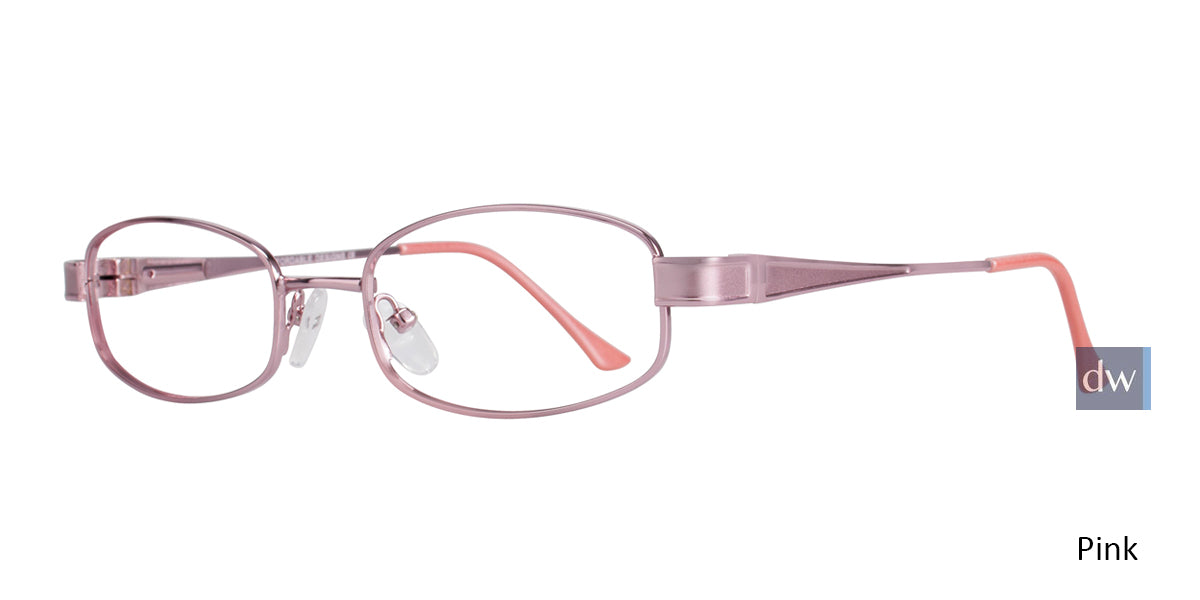 Pink Affordable Designs Nancy Eyeglasses.