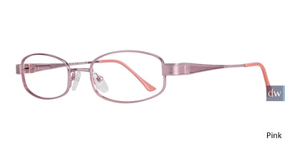 Pink Affordable Designs Nancy Eyeglasses.