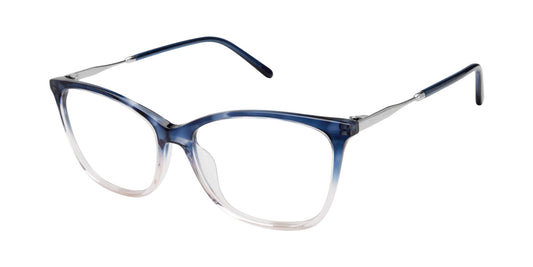 Navy/Blush Fade Mini 741009H Eyeglasses.