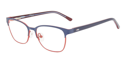 Navy Fila VF9465 Eyeglasses - Teenager