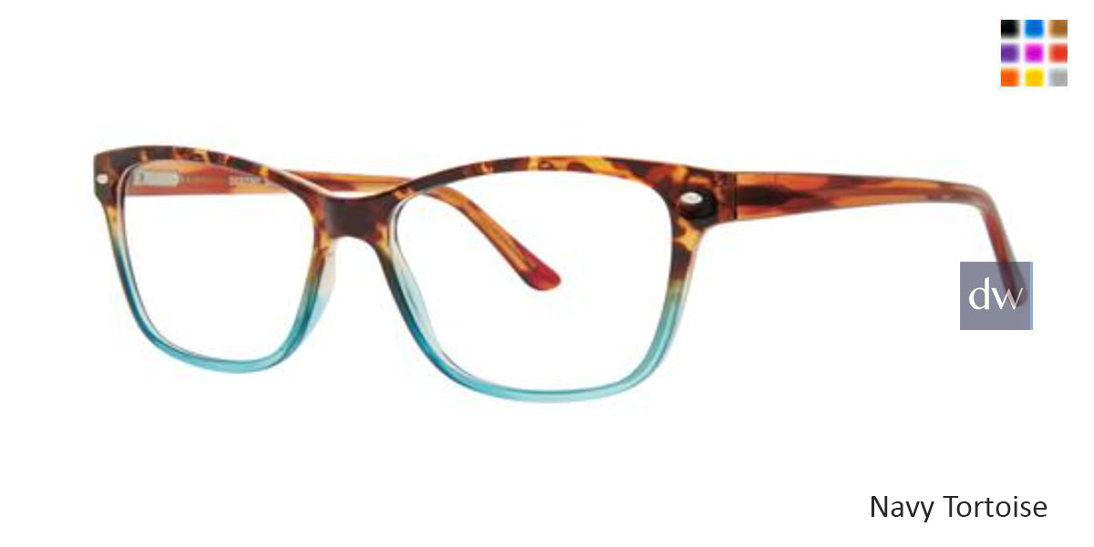 Navy Tortoise Destiny Boots Eyeglasses.