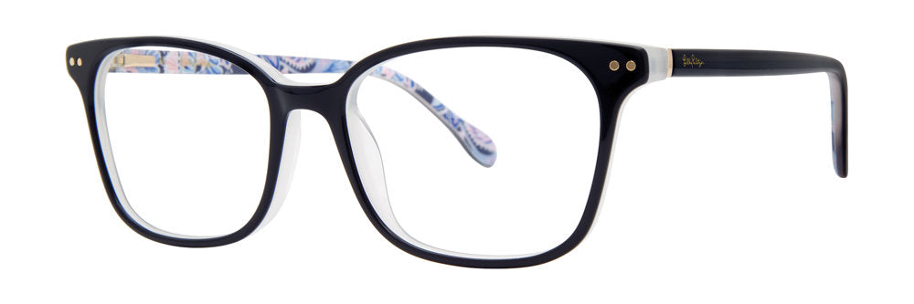 Navy      Lilly Pulitzer Alexa Eyeglasses