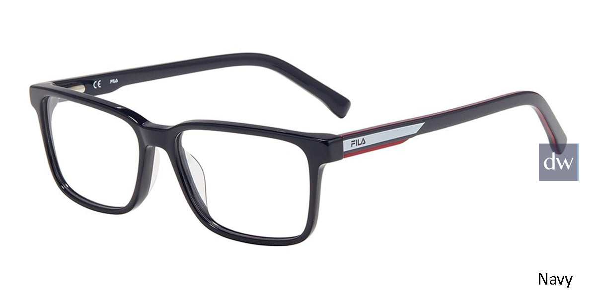 Navy Fila VF9349 Eyeglasses