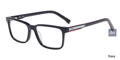 Navy Fila VF9349 Eyeglasses