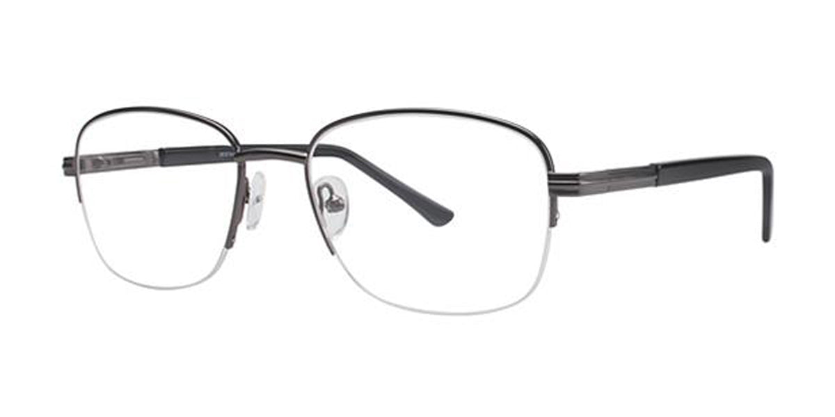 Gunmetal Elan Norm Eyeglasses.