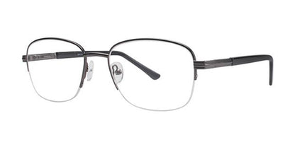 Gunmetal Elan Norm Eyeglasses.