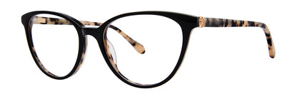 Onyx Tortoise   Lilly Pulitzer Mazie Eyeglasses
