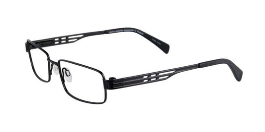 Satin Black Pentax P9991 Eyeglasses