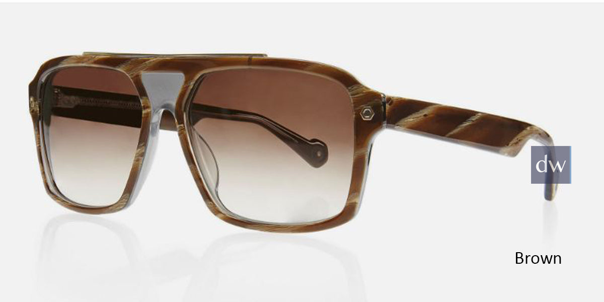Brown Kingsley PHOENIX KRS009 Sunglasses.