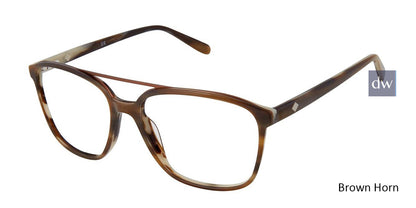 Brown Horn Sperry PIERVIEW Eyeglasses.