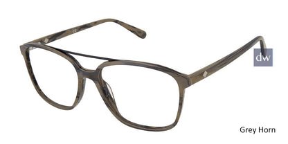 Grey Horn Sperry PIERVIEW Eyeglasses.