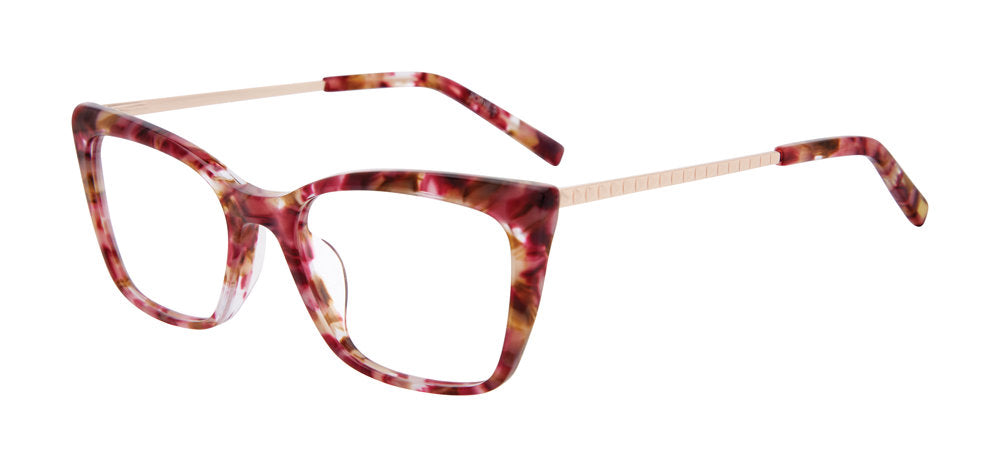 Jones New York VJON803 women's cat-eye plastic eyeglasses in Pink Havana.