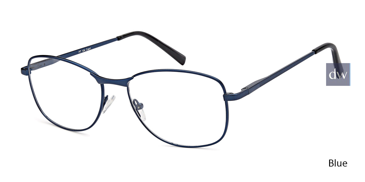 Blue Capri Peachtree PT104 Eyeglasses.