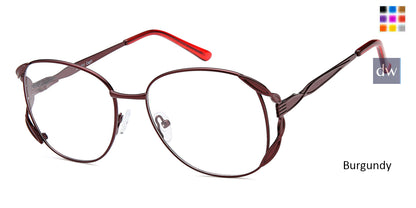 Burgundy CAPRI Peachtree PT201 Eyeglasses