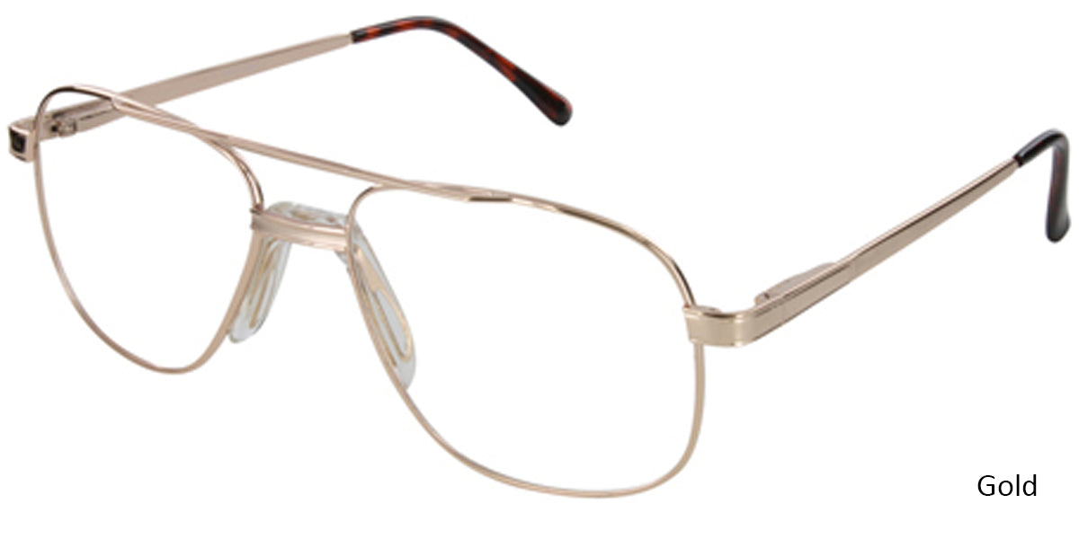 Gold Capri Peachtree PT55 Eyeglasses