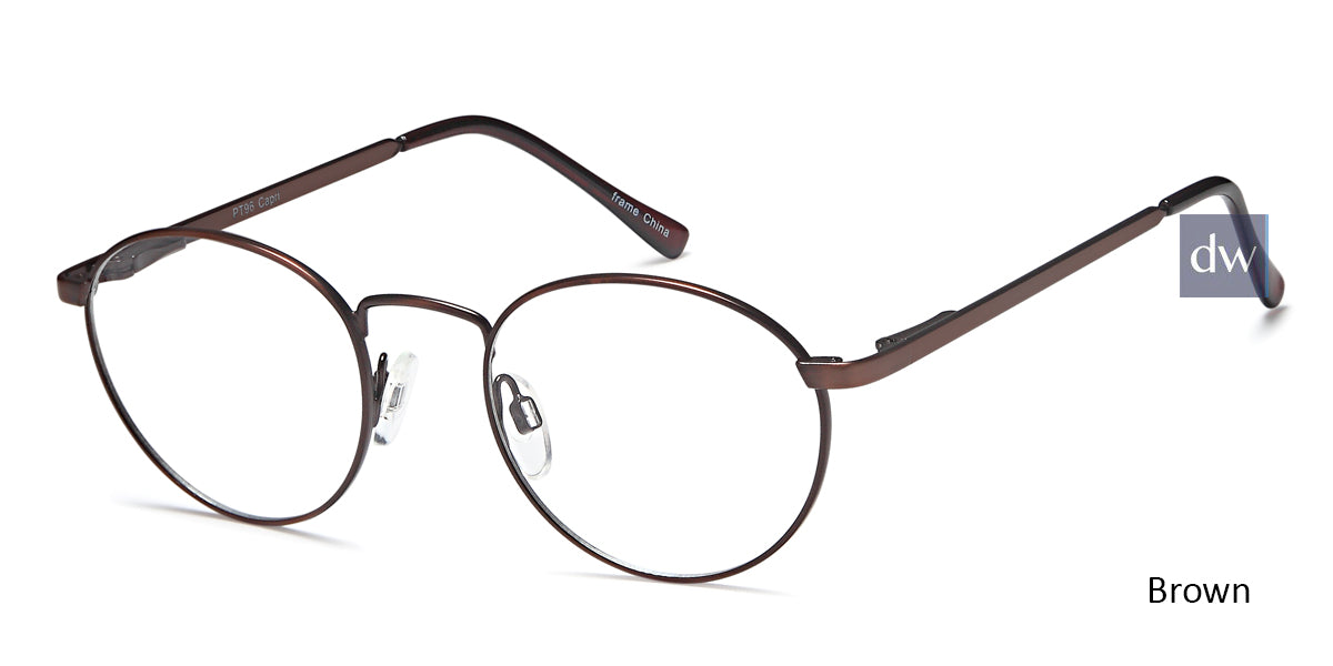 Brown Capri Peachtree PT 96 Eyeglasses Teenager.