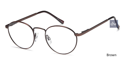 Brown Capri Peachtree PT 96 Eyeglasses Teenager.