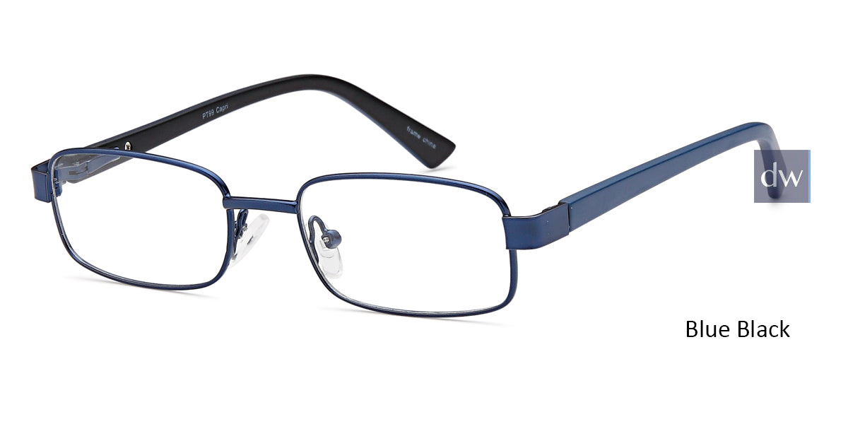 Blue Black Capri Peachtree PT99 Eyeglasses