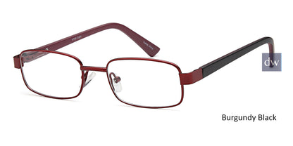Burgundy Black Capri Peachtree PT99 Eyeglasses