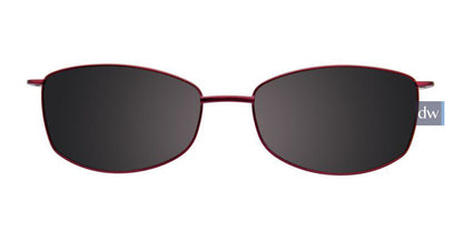 Dark Pinkish Red/Silver Pentax PX906 Sunglasses