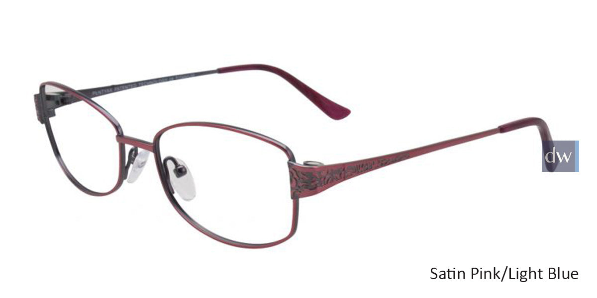 Satin Pink/Light Blue Pentax PX906 Eyeglasses
