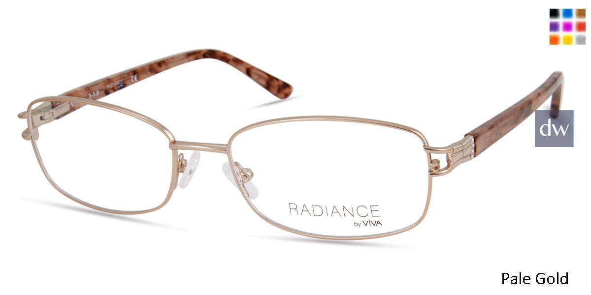 Pale Gold Viva VV8001 Eyeglasses