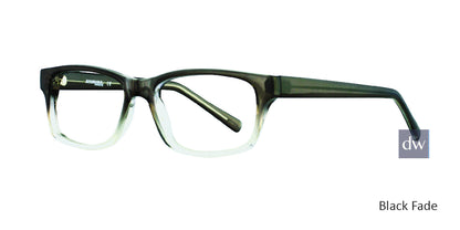 Black Fade Affordable Designs Paul Eyeglasses.