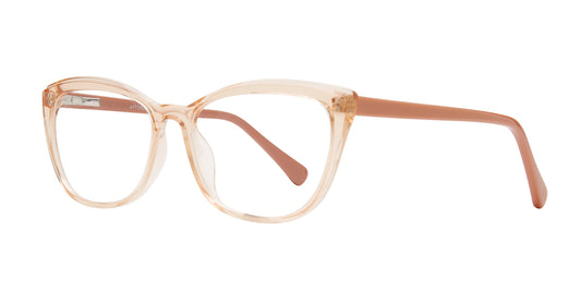 Peach Affordable Design Shelli Eyeglasses.