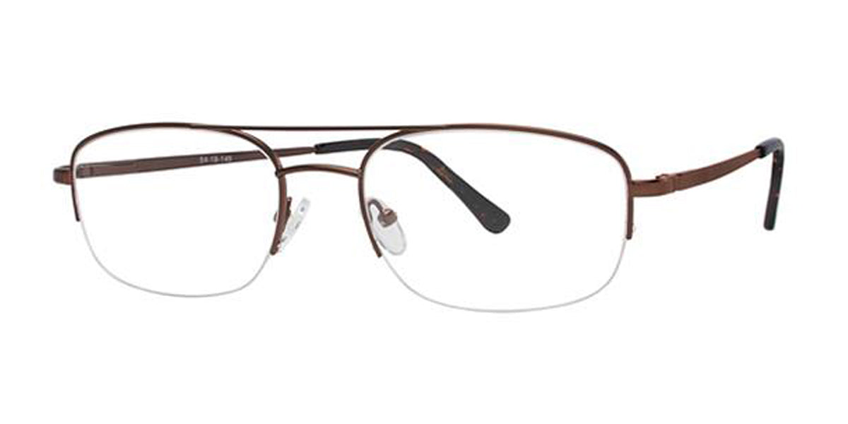 Brown Elan Peter Eyeglasses.