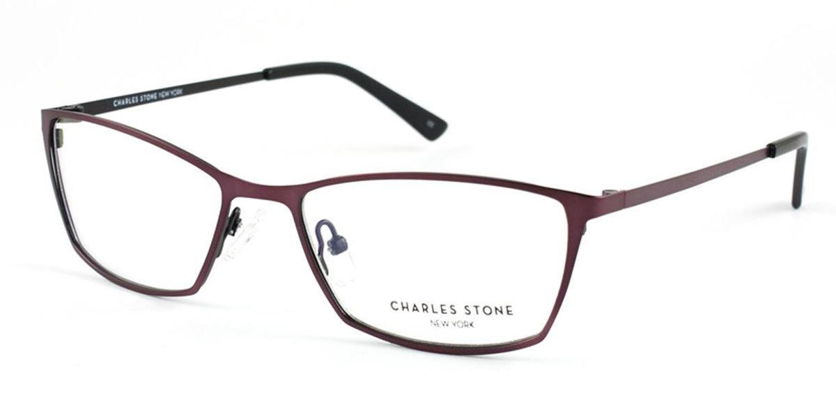 Pink Grey William Morris Charles Stone NY CSNY82 Eyeglasses