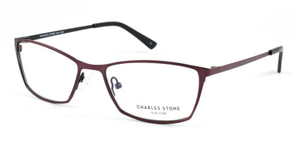 Pink Grey William Morris Charles Stone NY CSNY82 Eyeglasses