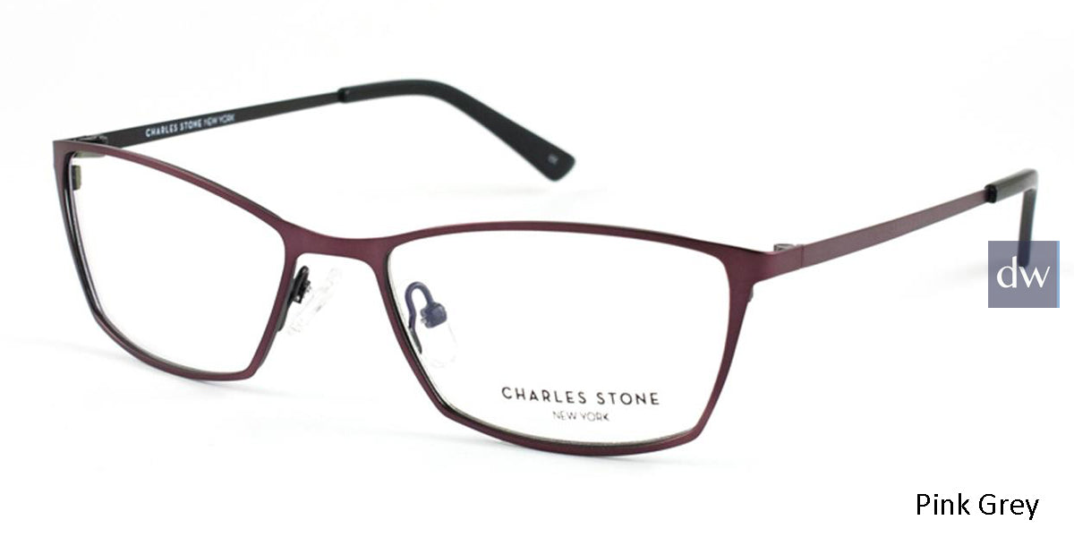 Pink Grey William Morris Charles Stone NY CSNY82 Eyeglasses