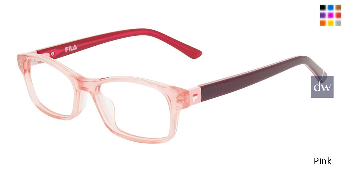 Pink Fila VF9463 Eyeglasses