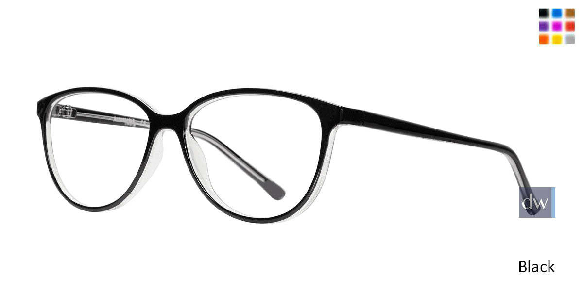 Black  Affordable Designs Piper Eyeglasses