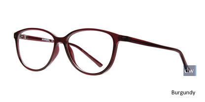 Burgundy Affordable Designs Piper Eyeglasses