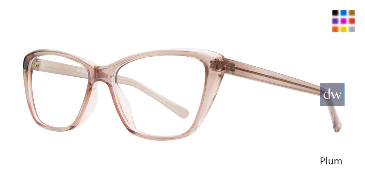 Plum Affordable Design Liv Eyeglasses.