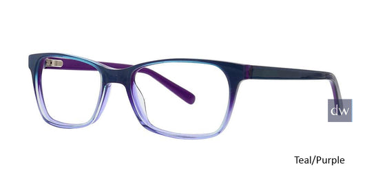 Teal/Purple Xoxo Portico Eyeglasses.