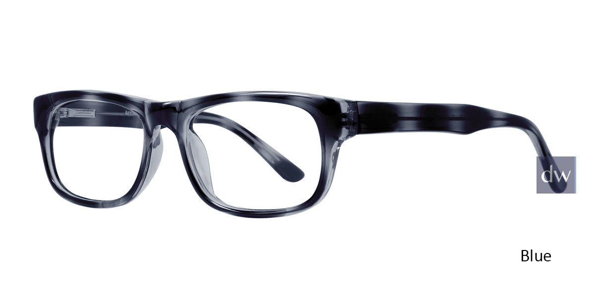 Blue Affordable Designs Professor Eyeglasses.
