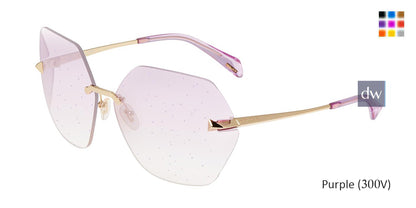 Purple(300V) Police SPLA19 Sunglasses.