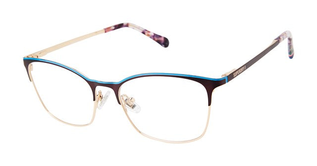 Superdry SDOW510T Eyeglasses | Semi-Rimless Steel