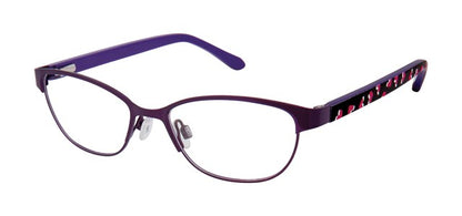 Lulu Guinness LK021 Modified Rectangle Eyeglasses