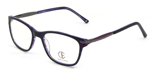 Purple Pattern CIE SEC100 Eyeglasses.