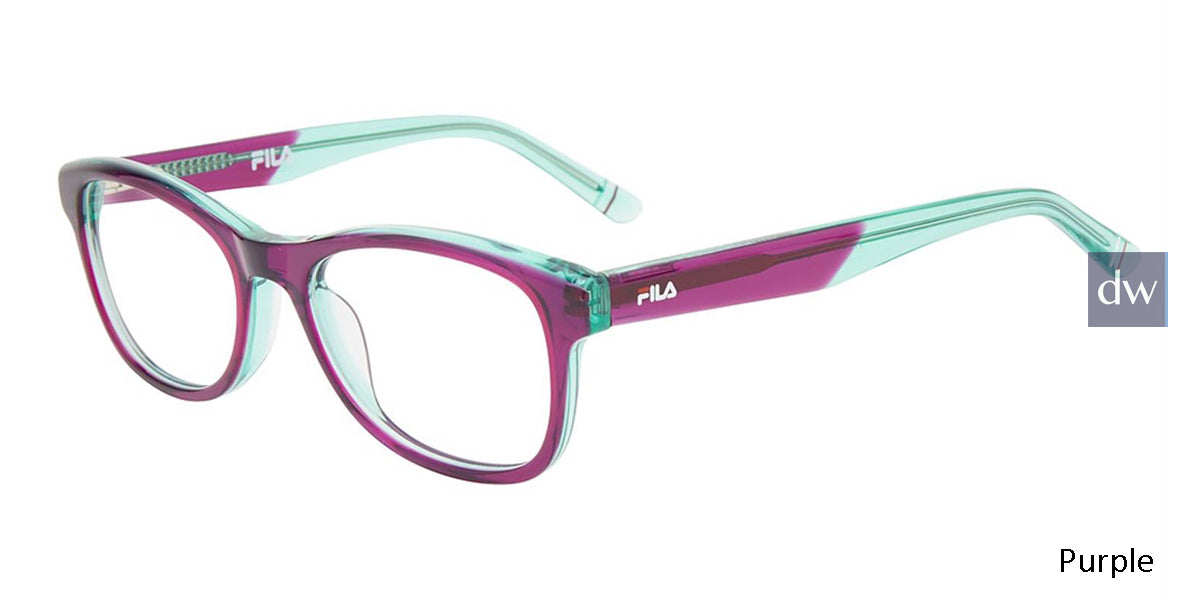 Purple Fila VF9457 Eyeglasses - Teenager
