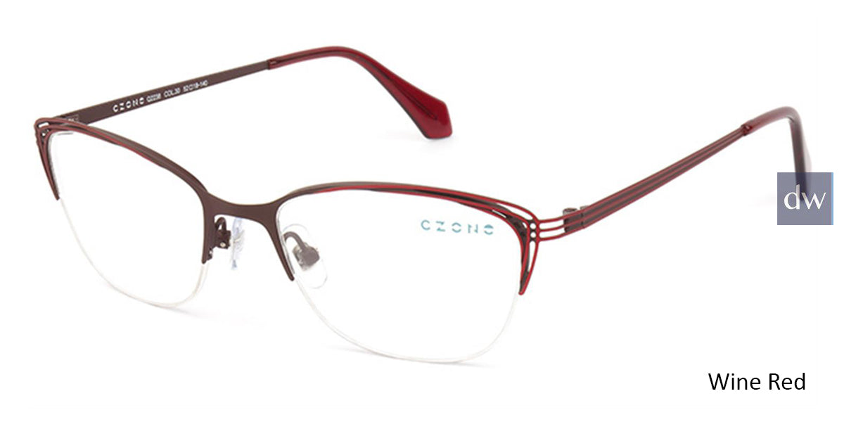 Wine Red C-Zone Q2238 Eyeglasses.