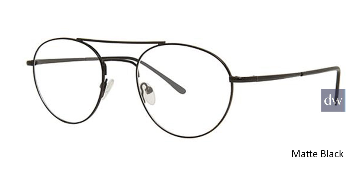 Matte Black Parade Q Series 1627 Eyeglasses - Teenager